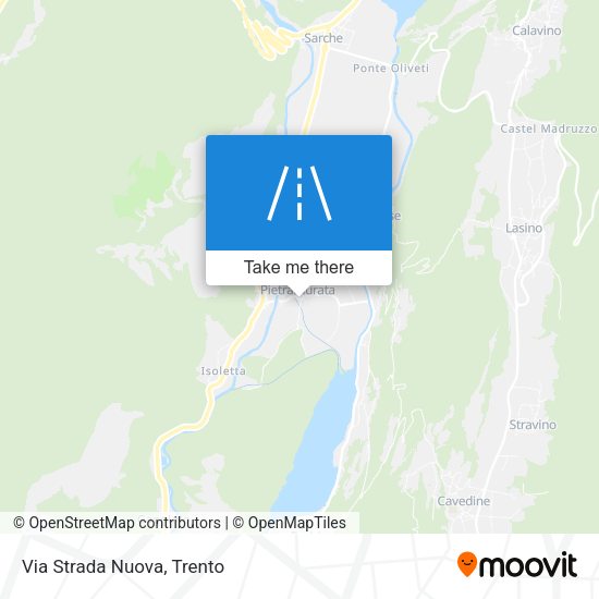 Via Strada Nuova map