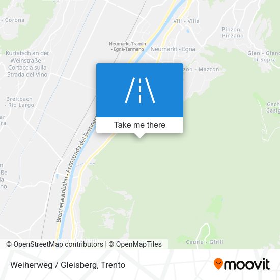 Weiherweg / Gleisberg map