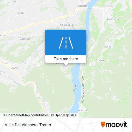 Viale Del Vincheto map
