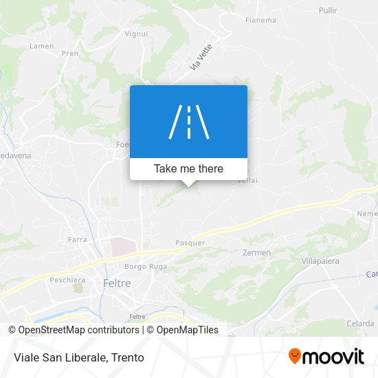 Viale San Liberale map
