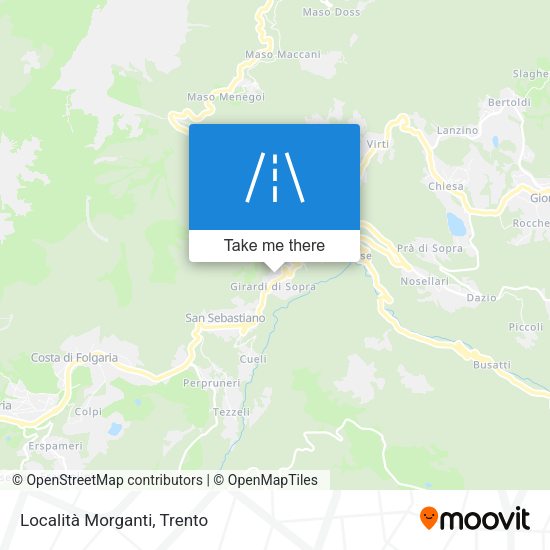 Località Morganti map