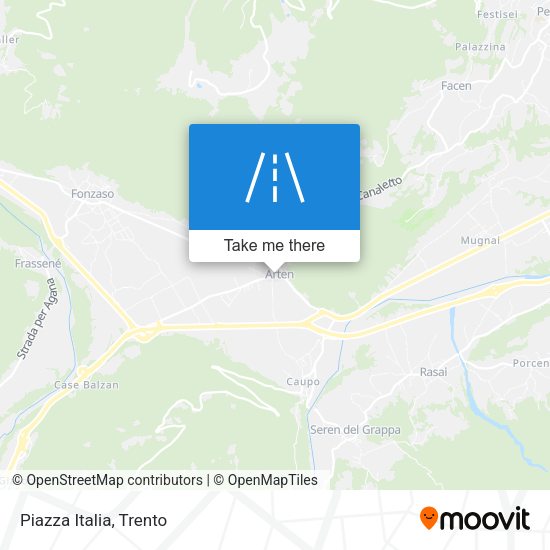 Piazza Italia map