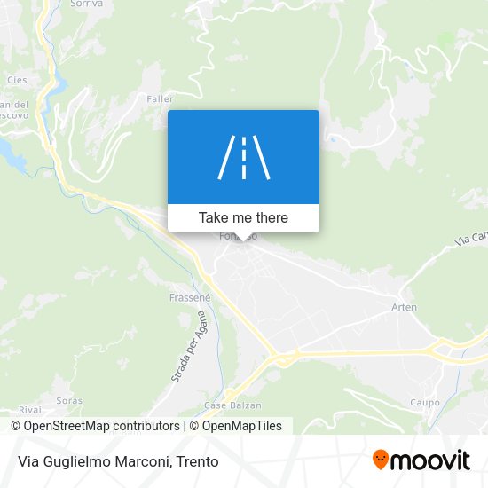 Via Guglielmo Marconi map