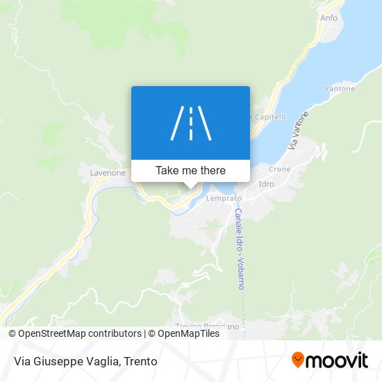 Via Giuseppe Vaglia map