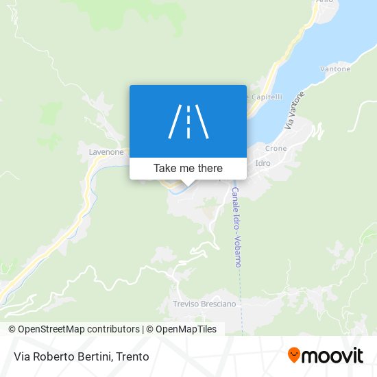 Via Roberto Bertini map