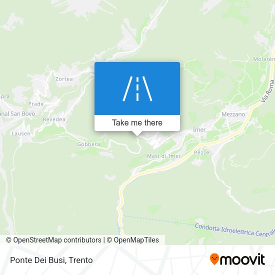 Ponte Dei Busi map