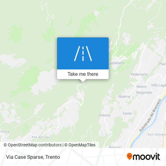 Via Case Sparse map