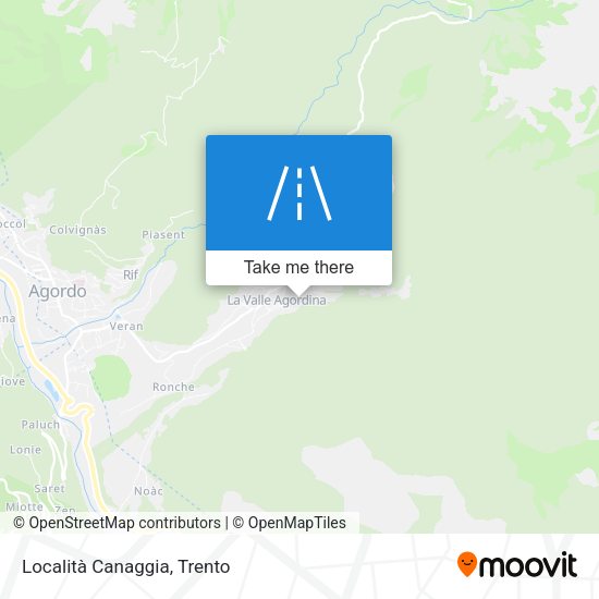 Località Canaggia map