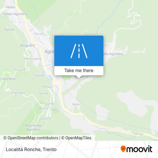 Località Ronche map