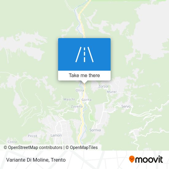 Variante Di Moline map