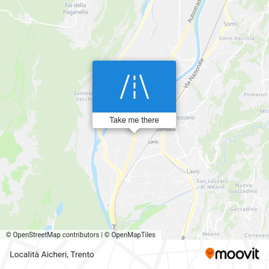 Località Aicheri map