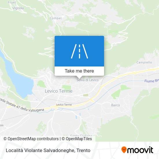 Località Violante Salvadoneghe map
