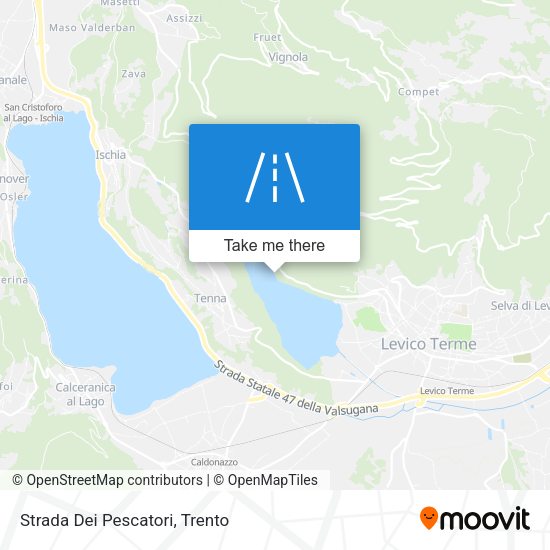 Strada Dei Pescatori map