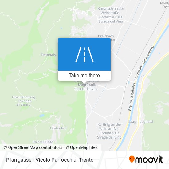 Pfarrgasse - Vicolo Parrocchia map