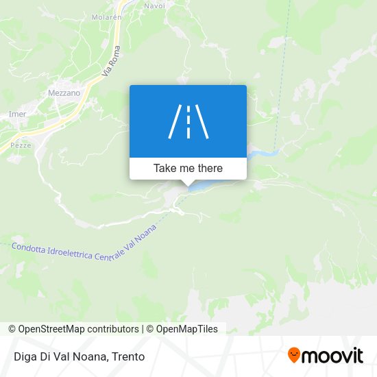 Diga Di Val Noana map