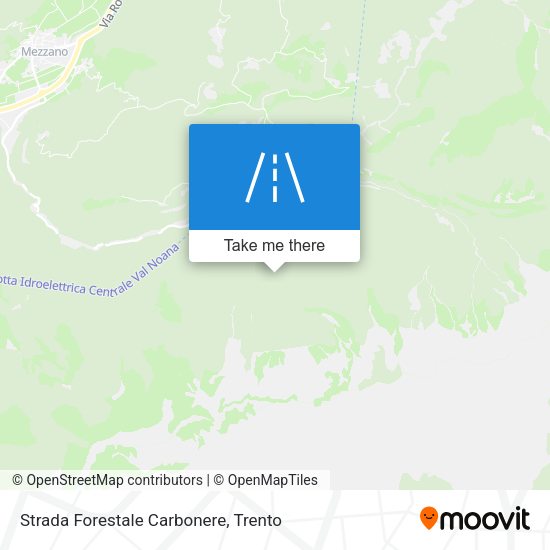 Strada Forestale Carbonere map