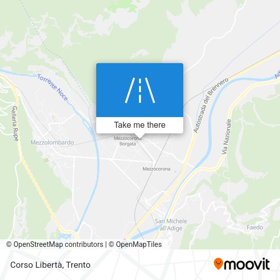 Corso Libertà map