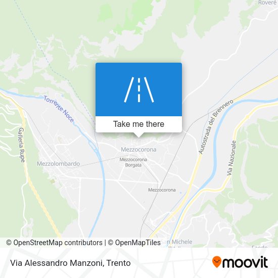 Via Alessandro Manzoni map