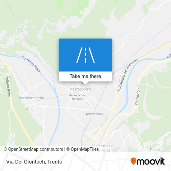 Via Dei Giontech map