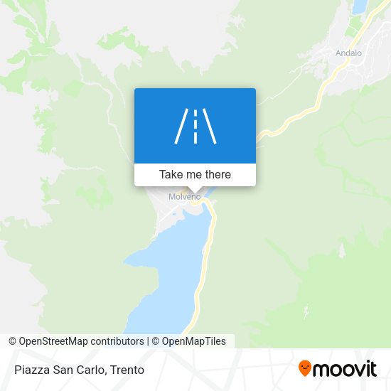 Piazza San Carlo map