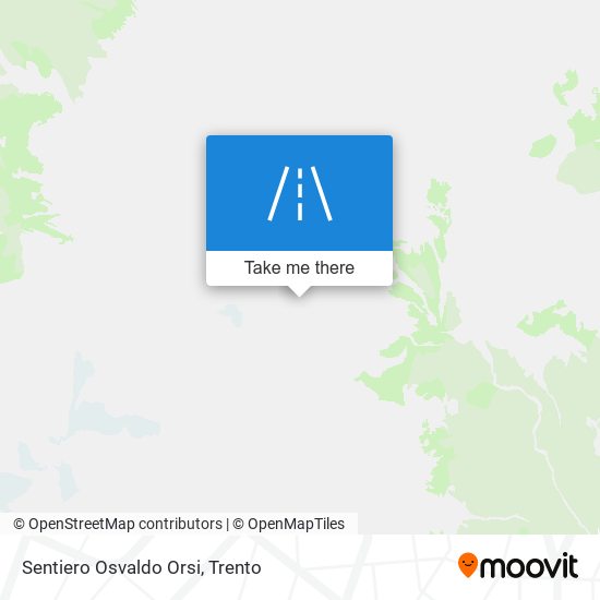 Sentiero Osvaldo Orsi map