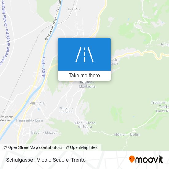 Schulgasse - Vicolo Scuole map