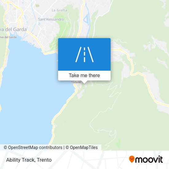 Ability Track map