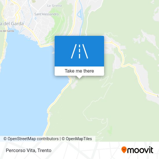 Percorso Vita map