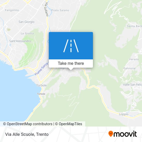 Via Alle Scuole map