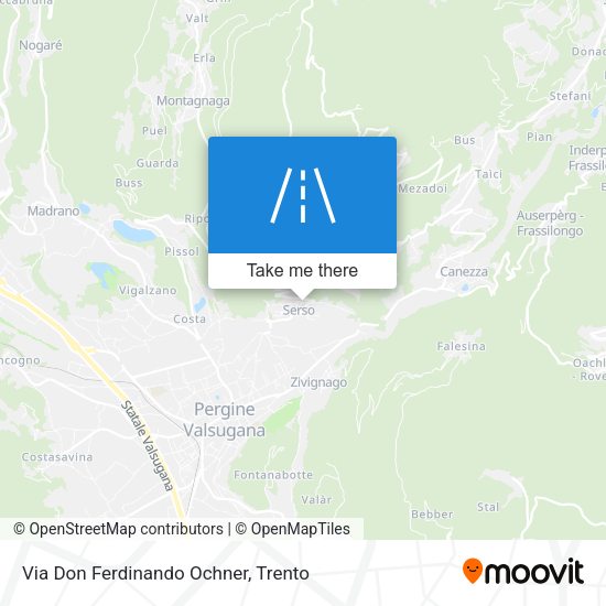 Via Don Ferdinando Ochner map
