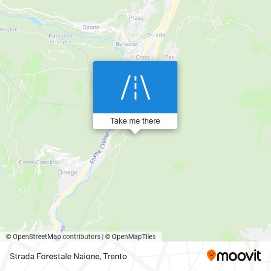 Strada Forestale Naione map