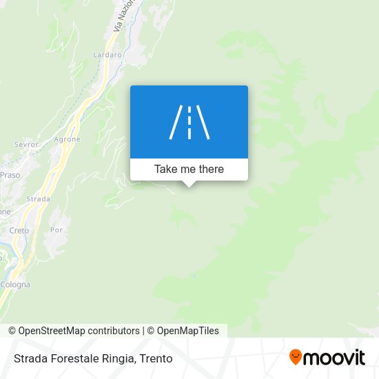 Strada Forestale Ringia map