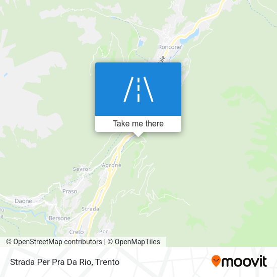 Strada Per Pra Da Rio map