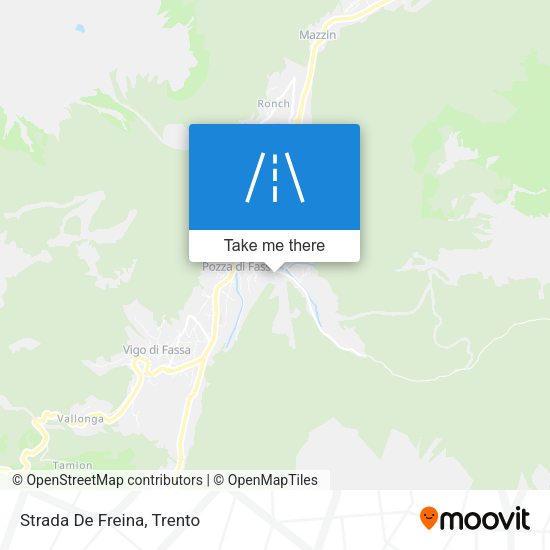 Strada De Freina map