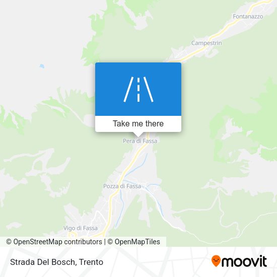 Strada Del Bosch map