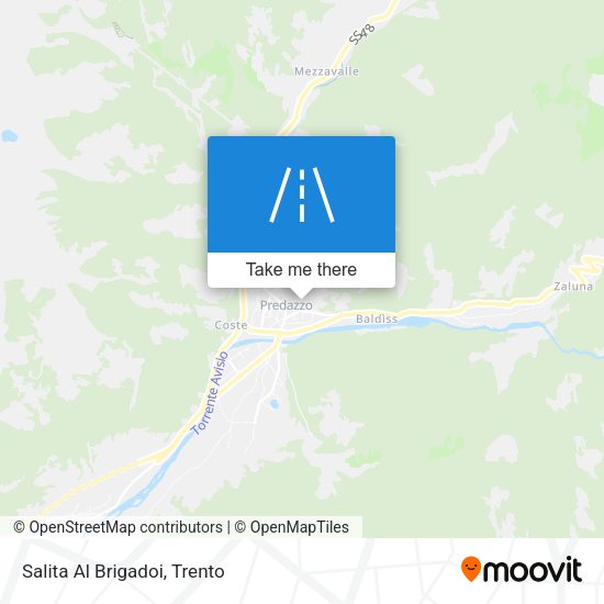 Salita Al Brigadoi map