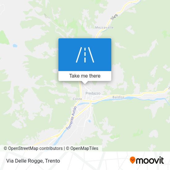 Via Delle Rogge map