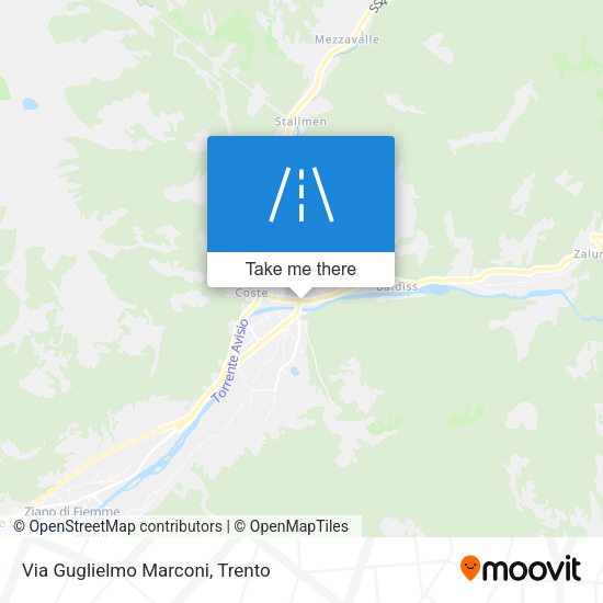 Via Guglielmo Marconi map