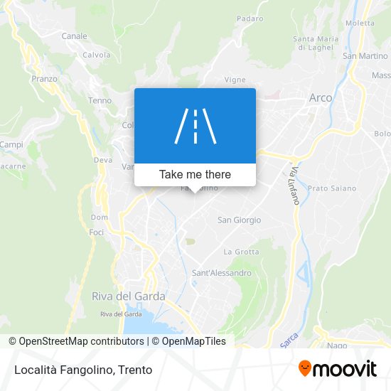 Località Fangolino map