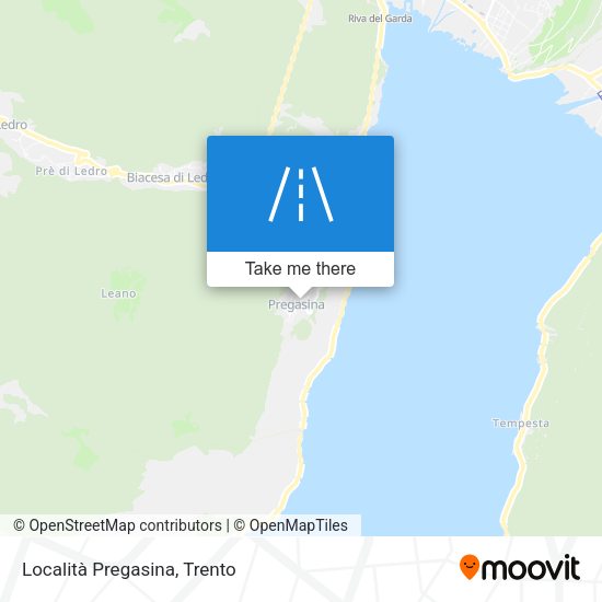 Località Pregasina map