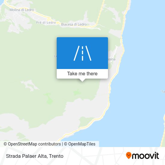 Strada Palaer Alta map