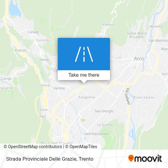 Strada Provinciale Delle Grazie map