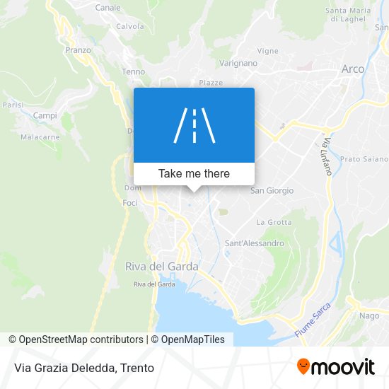 Via Grazia Deledda map