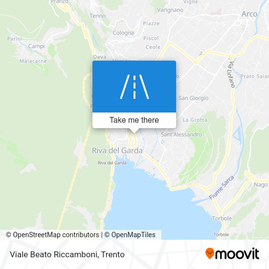Viale Beato Riccamboni map
