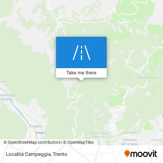 Località Campeggia map