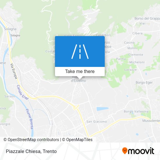 Piazzale Chiesa map
