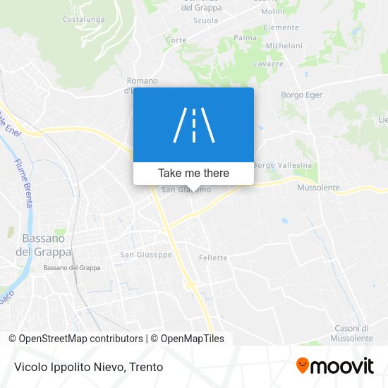 Vicolo Ippolito Nievo map