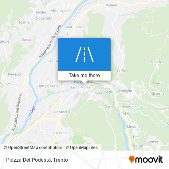 Piazza Del Podestà map