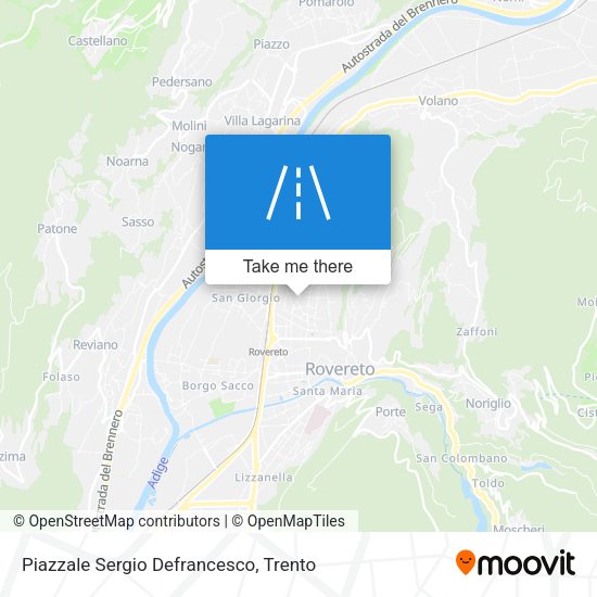 Piazzale Sergio Defrancesco map