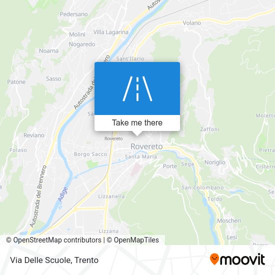 Via Delle Scuole map